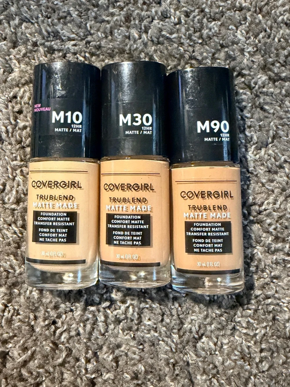 CoverGirl TruBlend Matte Made Foundation - M10 M30 M90 - 1 per order